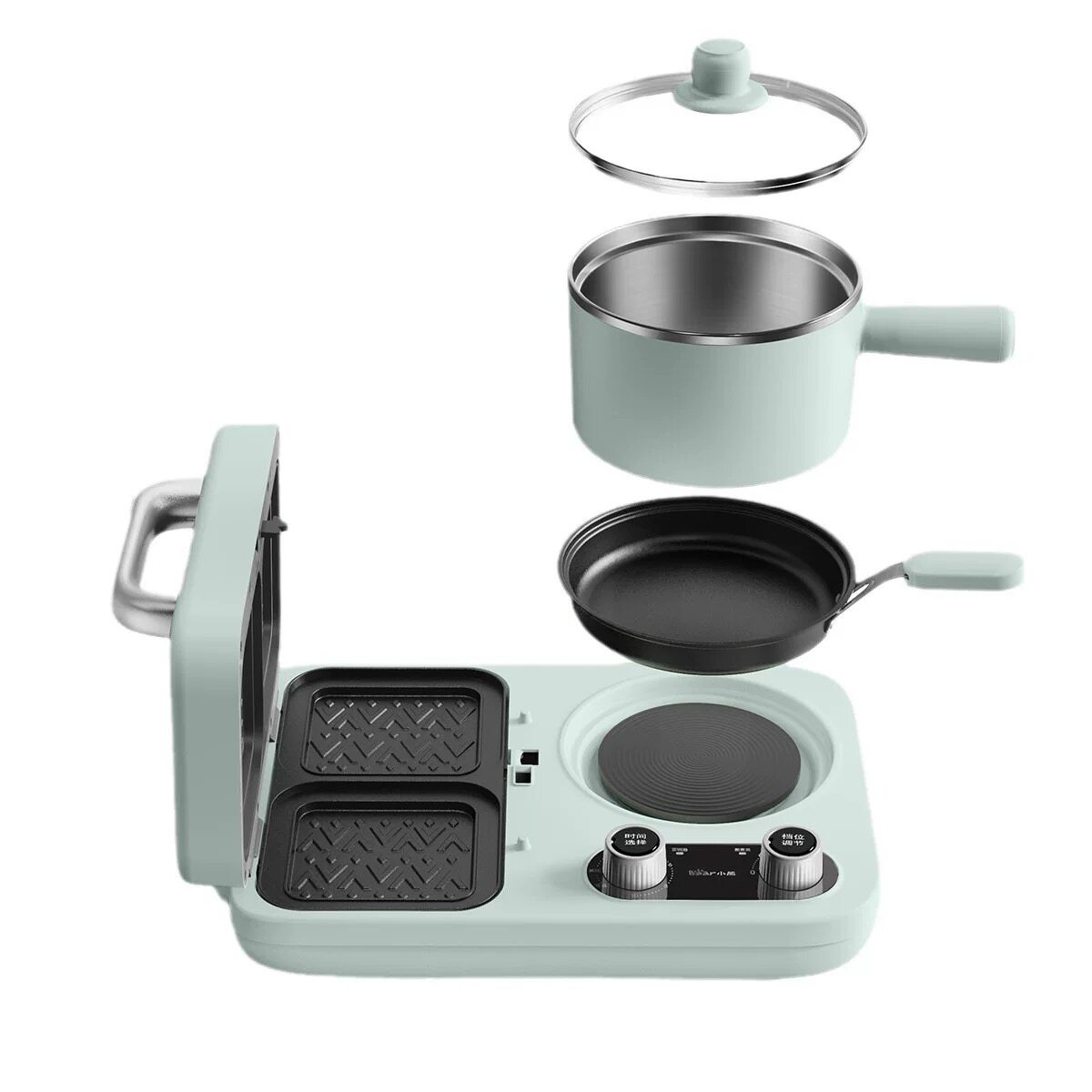 Breakfast Sandwich Press - Mesin Pembuat Sandwich, Mesin Sarapan Rumahan,
