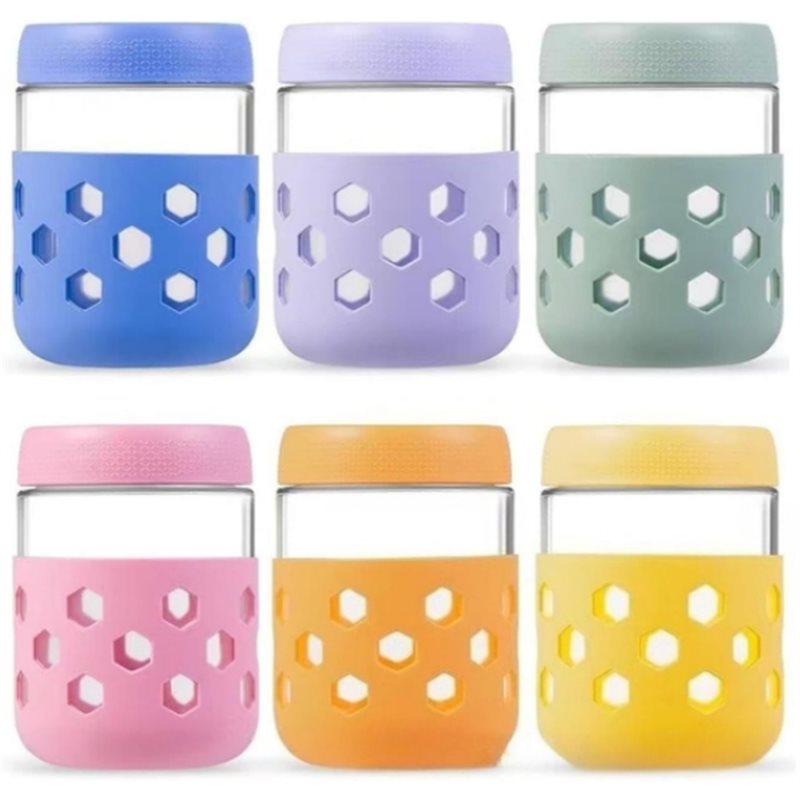 Meal Prep Oatmeal Jars - Stoples Kaca B08B Dengan Tutup Kedap