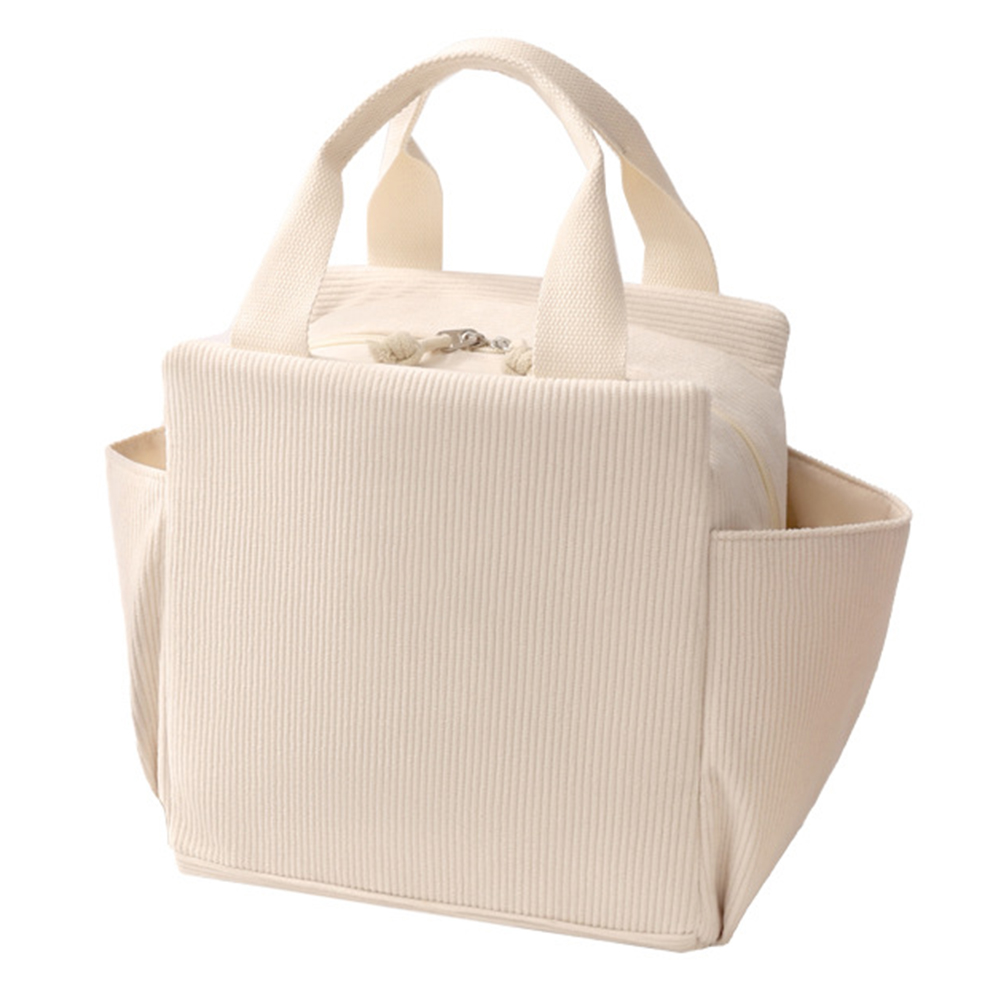 Meal Prep Or Prep Meal - Tas Makan Siang Berbahan Corduroy Terisolasi