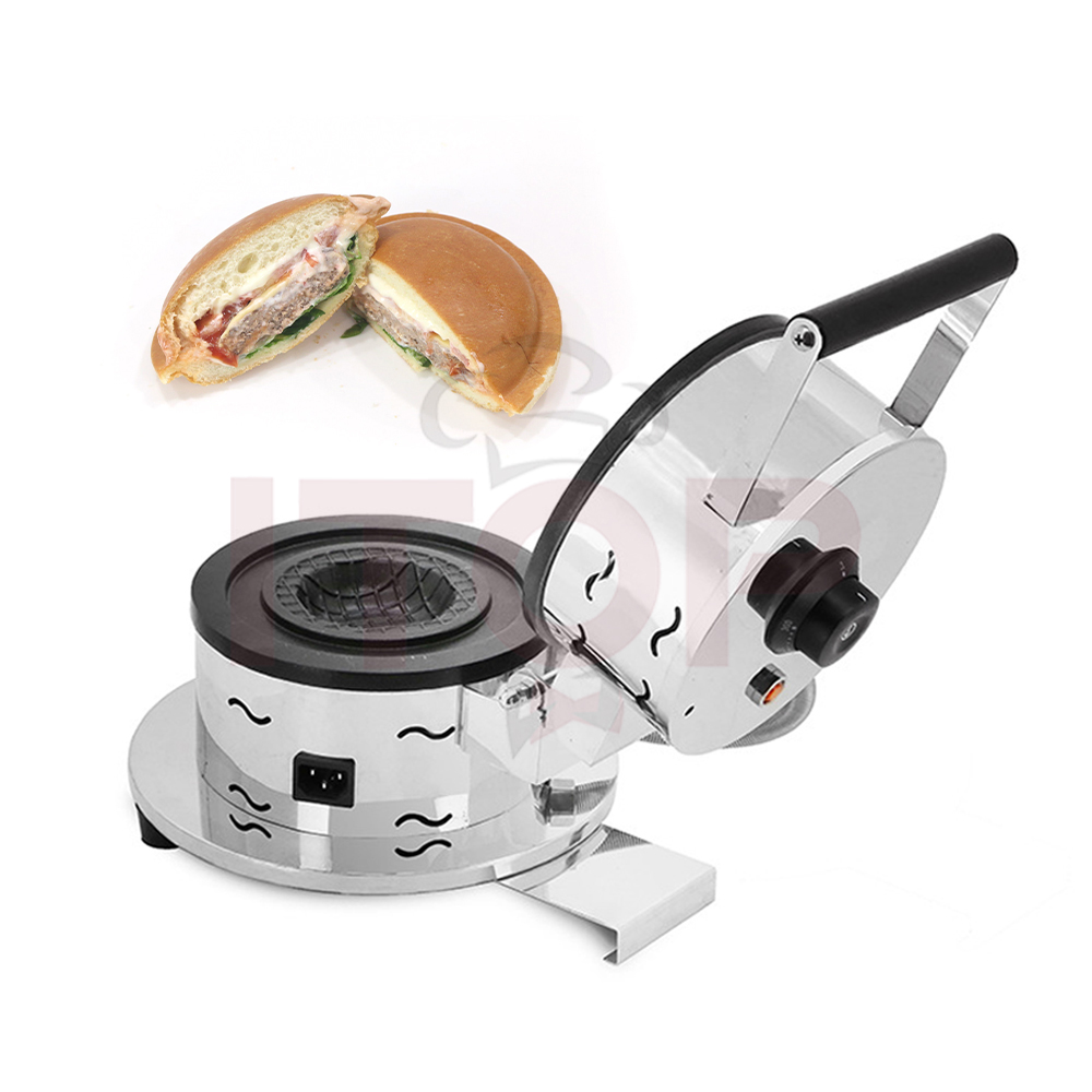 Breakfast Sandwich Press - Pembuat Donat Panini Gelato Press 110V