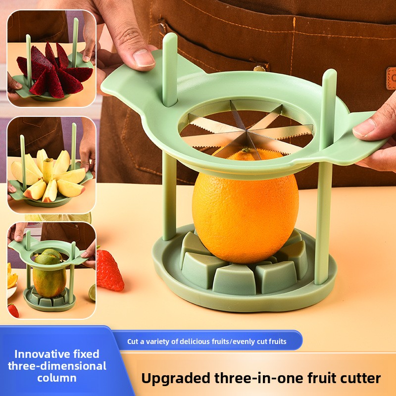Mango Splitter Tool - Alat pemotong buah rumah tangga tiga-in-satu,
