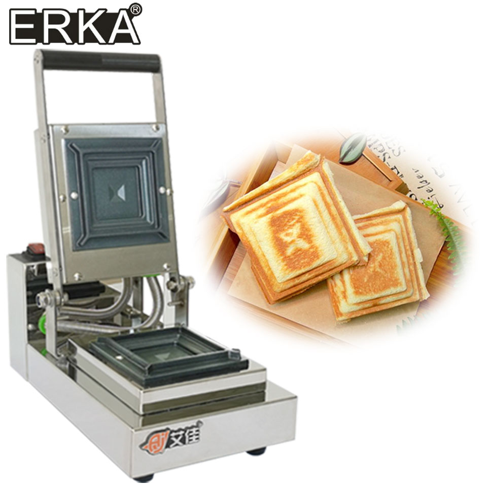 Breakfast Sandwich Press - ERKA Pembuat Sandwich Tekan Panas Pemanggang