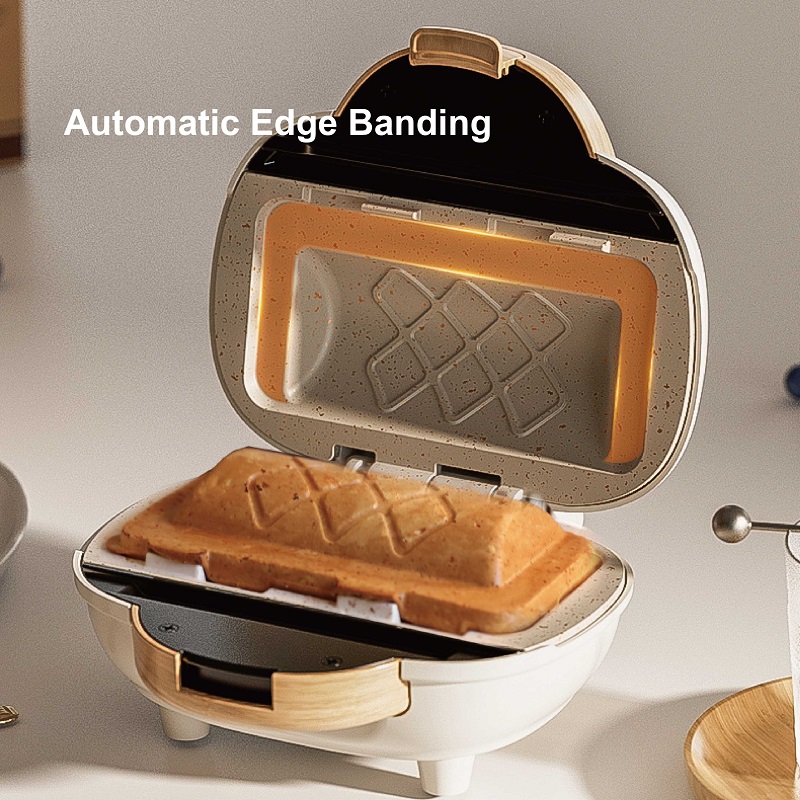 Breakfast Sandwich Press - Mesin Sandwich 500W Mesin Sarapan Cepat
