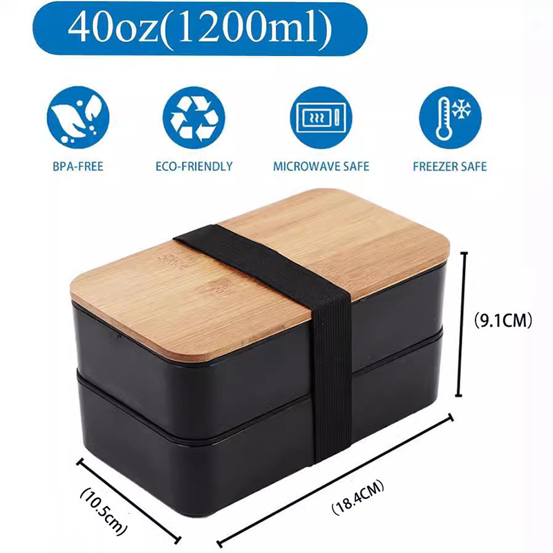 Kotak Bento Dapat Ditumpuk den - Meal Prep Or Prep Meal ulasan dan harga