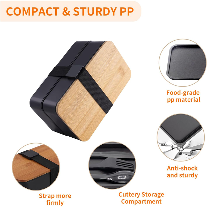 Kotak Bento Dapat Ditumpuk den - Meal Prep Or Prep Meal ulasan dan harga