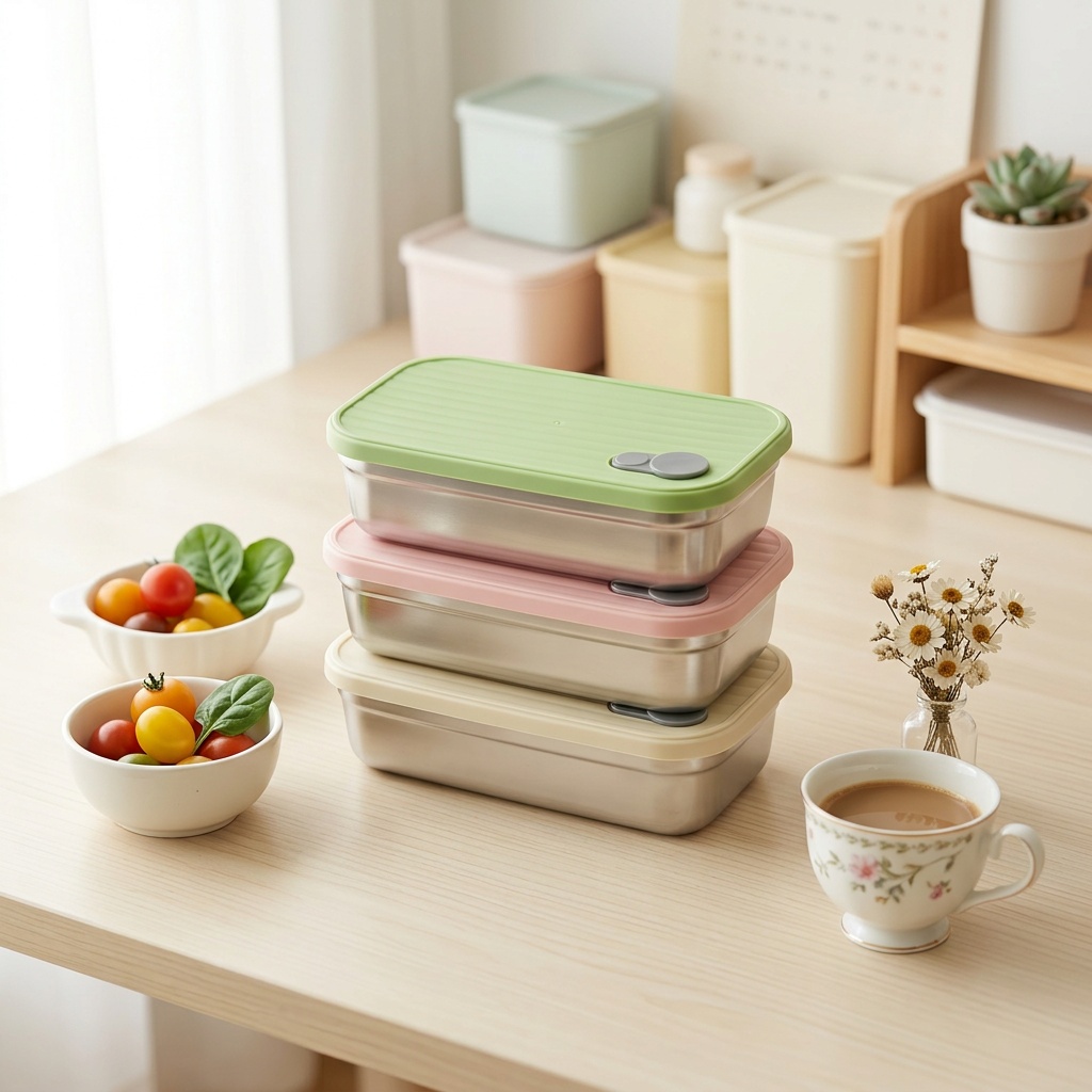 Kotak Bento Stainless Steel, K - Meal Prep List ulasan dan harga