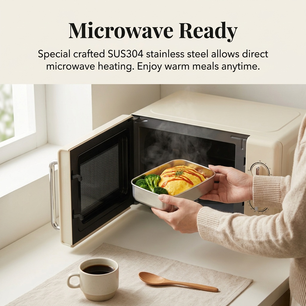Kotak Bento Stainless Steel, K - Meal Prep List ulasan dan harga