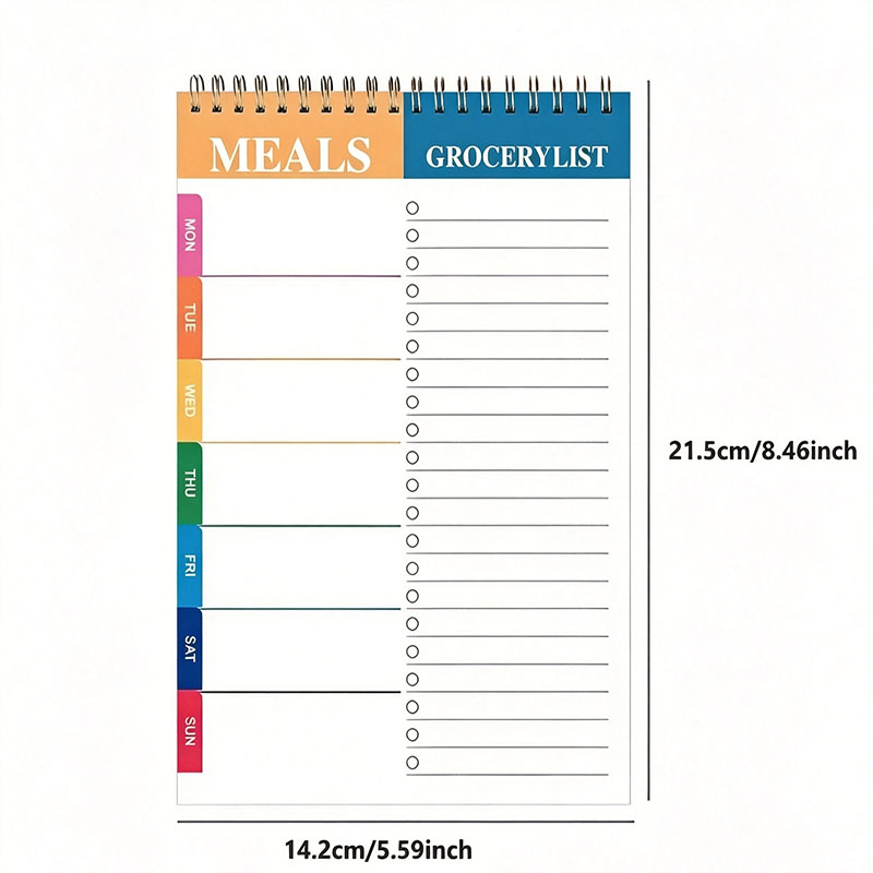 Buku Catatan Perencana Makanan - Meal Prep Grocery List ulasan dan harga