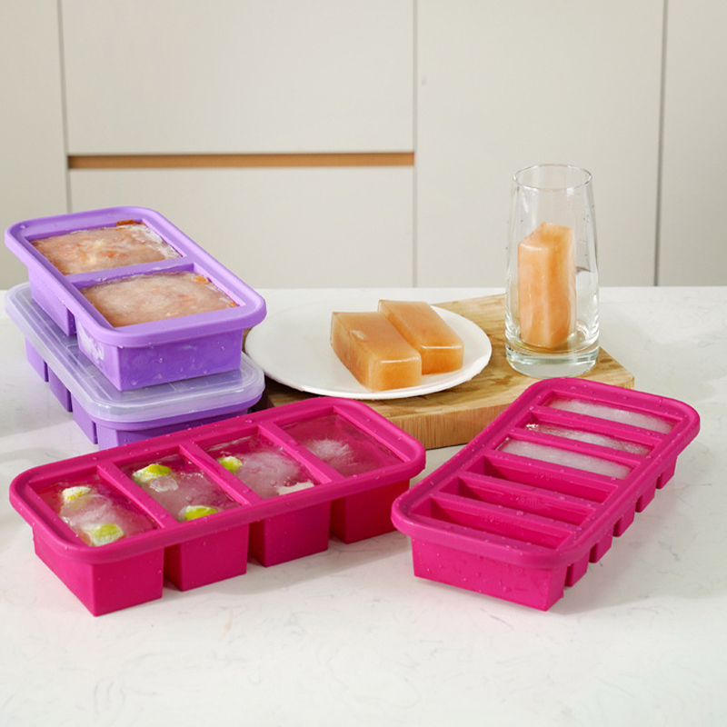 Cetakan Silikon 1/2 Cup dengan - Meal Prep Oven Safe Containers ulasan dan harga