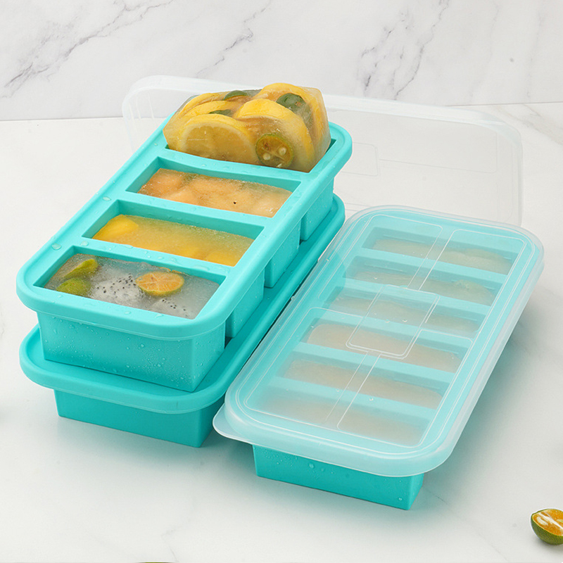 Cetakan Silikon 1/2 Cup dengan - Meal Prep Oven Safe Containers ulasan dan harga