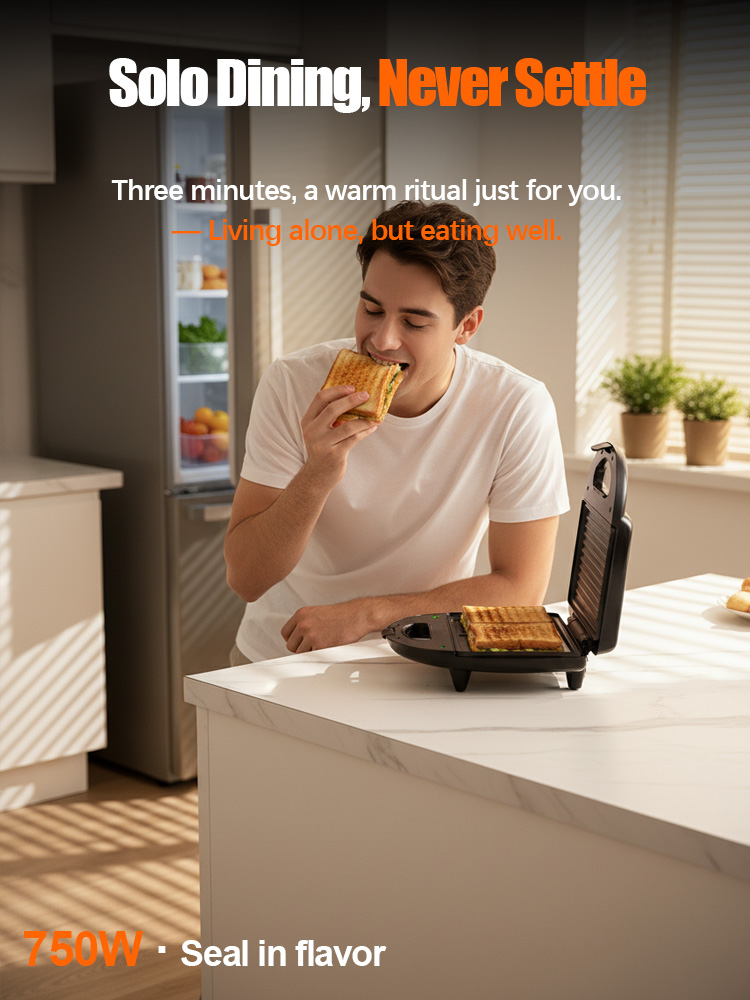 Pembuat Sandwich Sonifer SF-61 - Breakfast Sandwich Press ulasan dan harga