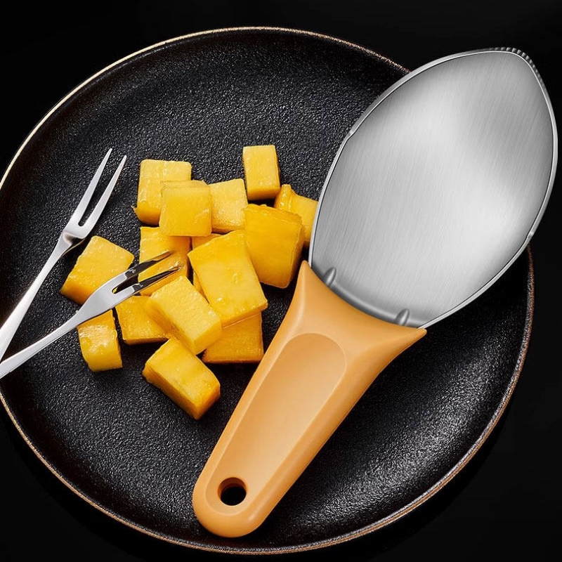 1 buah sendok pengupas buah mu - Mango Splitter Tool ulasan dan harga