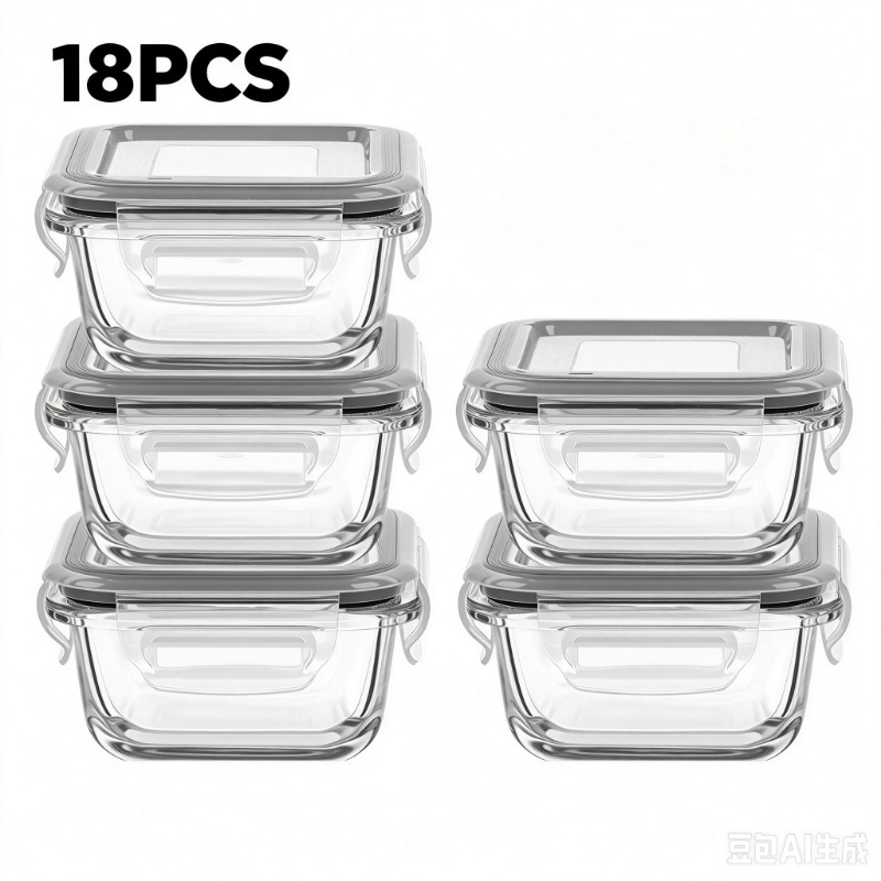 Set Wadah Penyimpanan Makanan  - Meal Prep Oven Safe Containers ulasan dan harga
