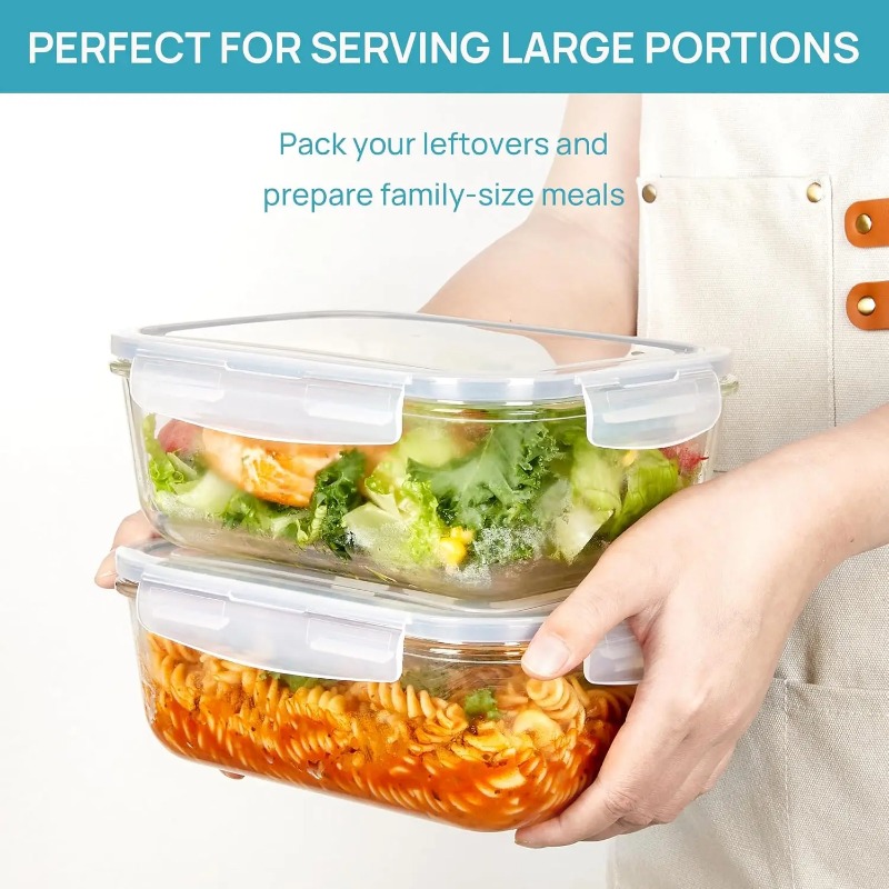 Set Wadah Penyimpanan Makanan  - Meal Prep Oven Safe Containers ulasan dan harga