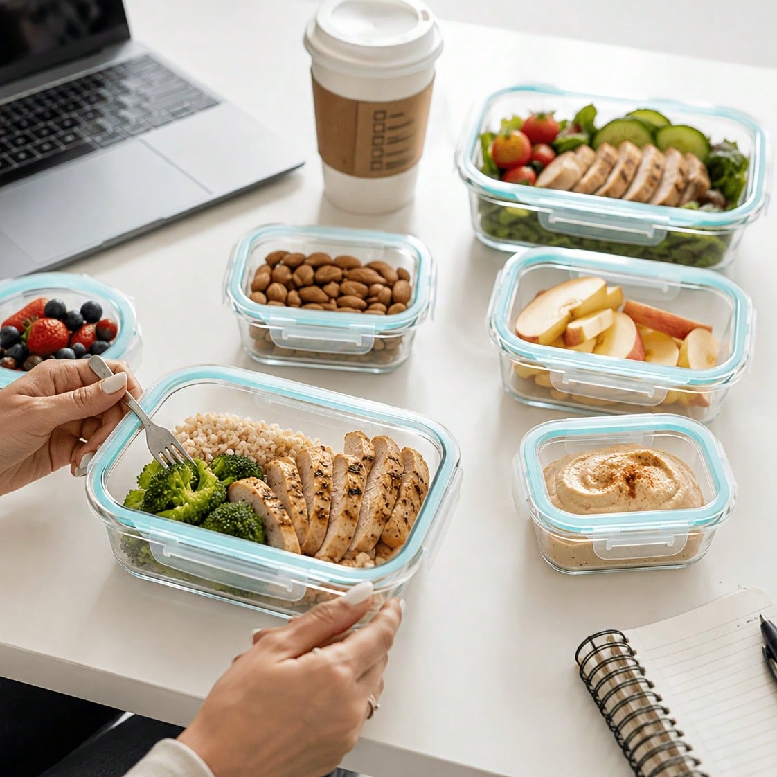 Wadah Penyimpanan Makanan Kaca - Meal Prep Oven Safe Containers ulasan dan harga