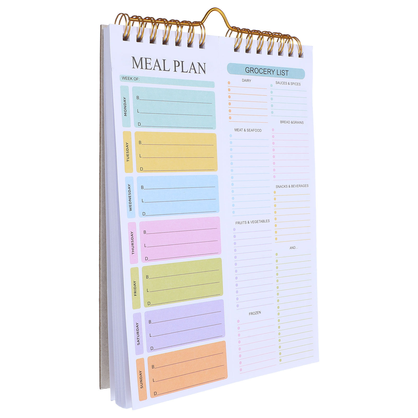 52 Lembar Buku Catatan Perenca - Meal Prep Grocery List ulasan dan harga