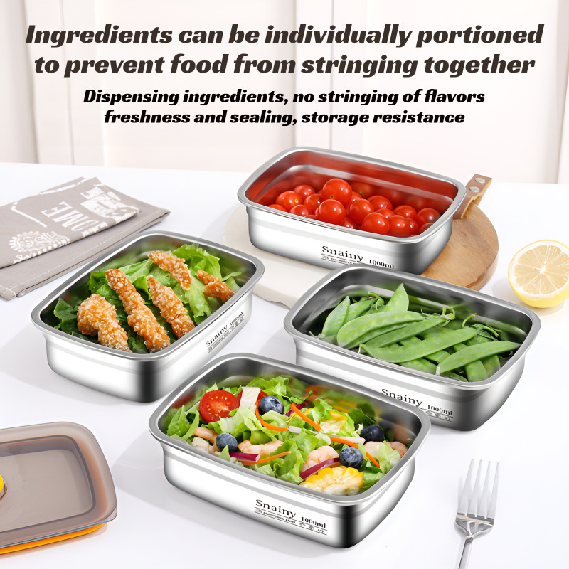 Kotak Makan Bento Premium dari - Meal Prep Oven Safe Containers ulasan dan harga