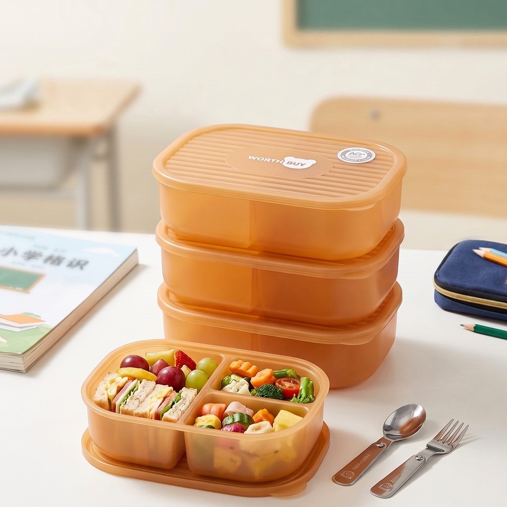 Kotak Bento Plastik Jepang unt - Meal Prep Or Prep Meal ulasan dan harga