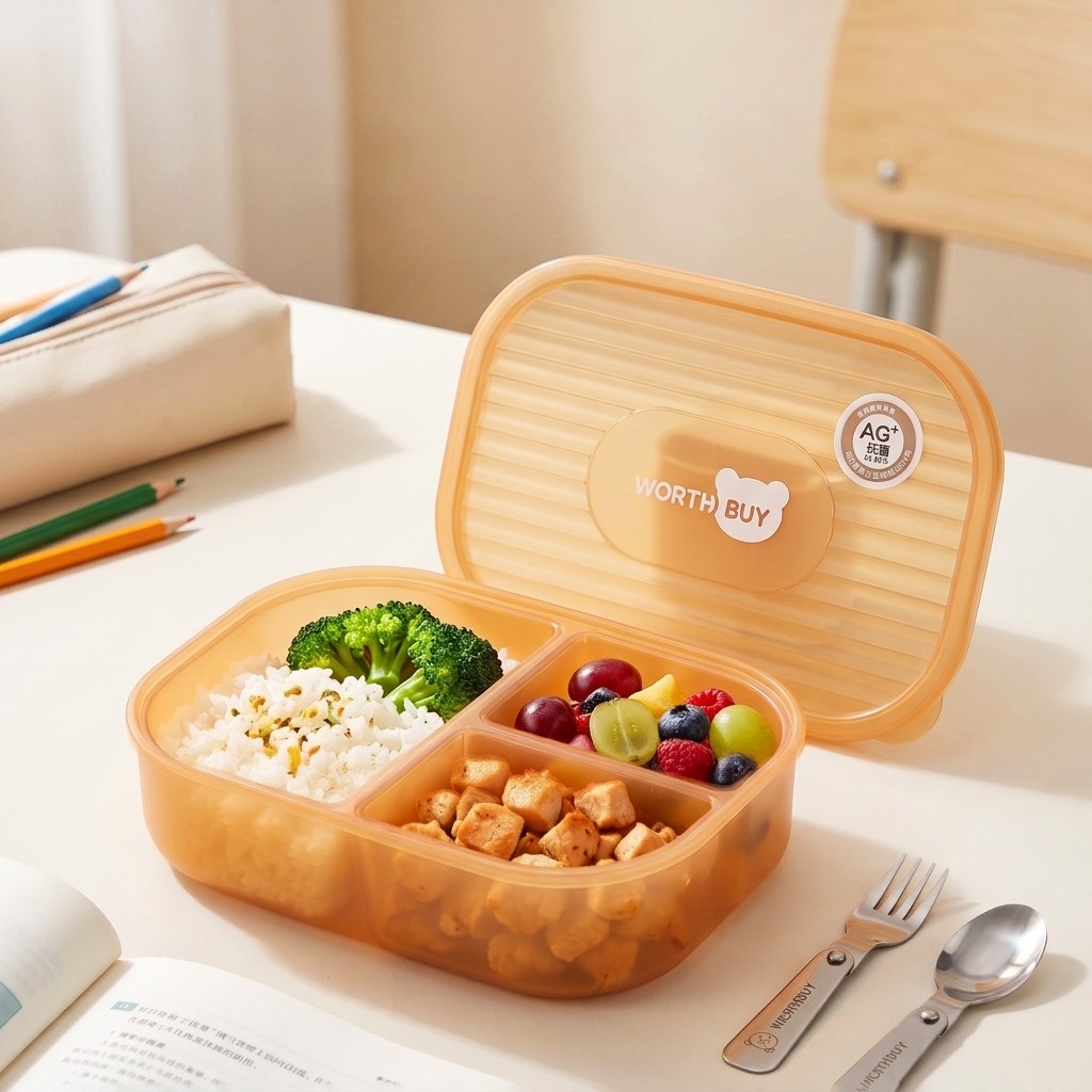 Kotak Bento Plastik Jepang unt - Meal Prep Or Prep Meal ulasan dan harga