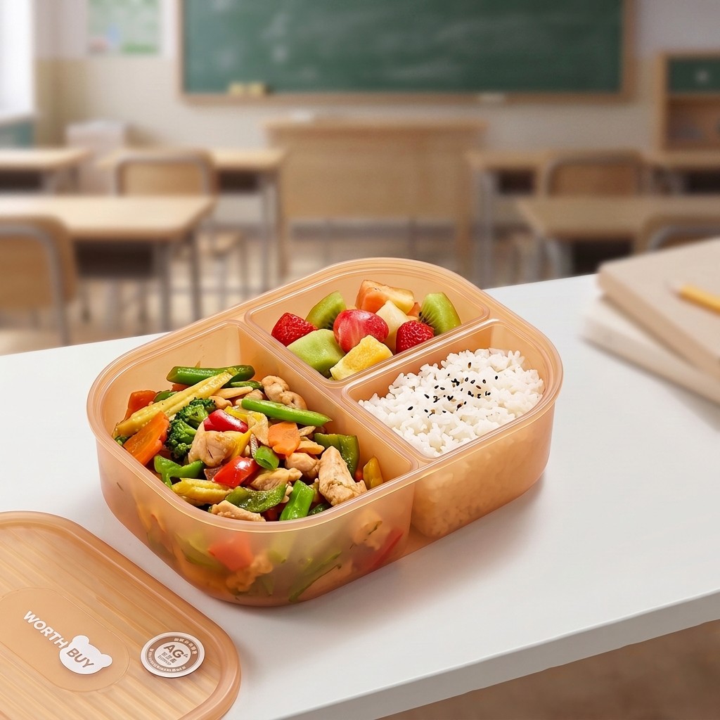 Kotak Bento Plastik Jepang unt - Meal Prep Or Prep Meal ulasan dan harga