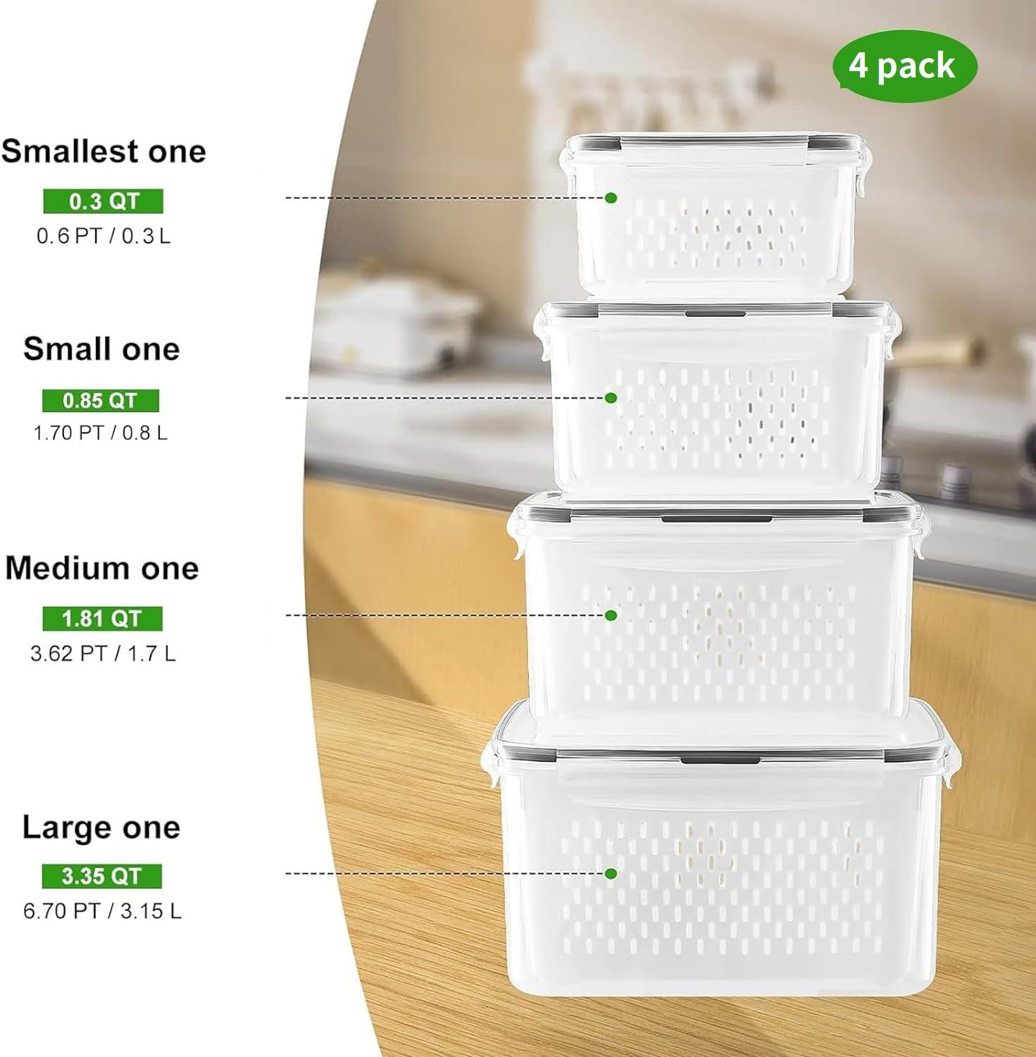 4/5/6/8 Buah Set Wadah Penyimp - Meal Prep Oven Safe Containers ulasan dan harga