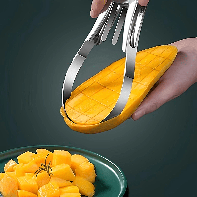 Alat Pengiris Mangga dari Baja - Mango Splitter Tool ulasan dan harga
