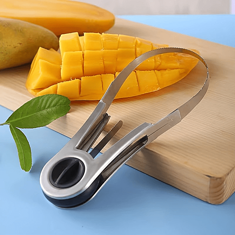 Alat Pengiris Mangga dari Baja - Mango Splitter Tool ulasan dan harga