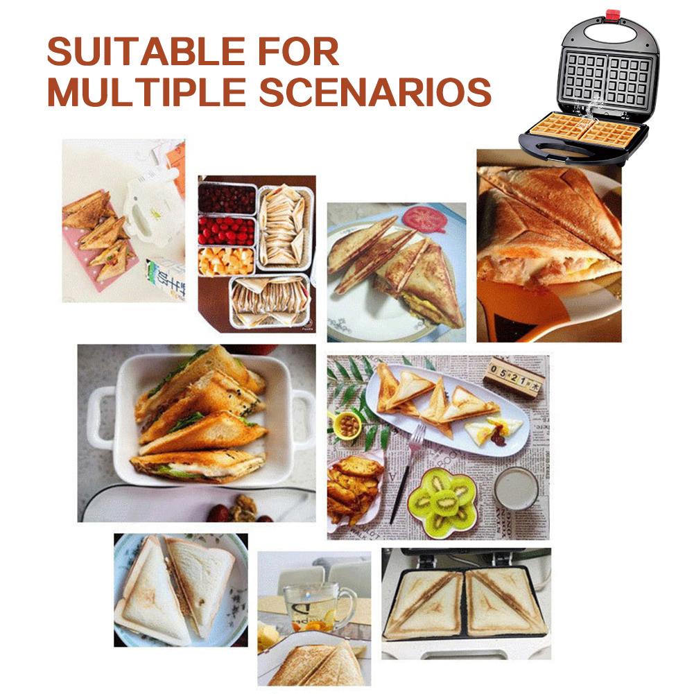 Sandwiches Toaster Press 750w  - Breakfast Sandwich Press ulasan dan harga